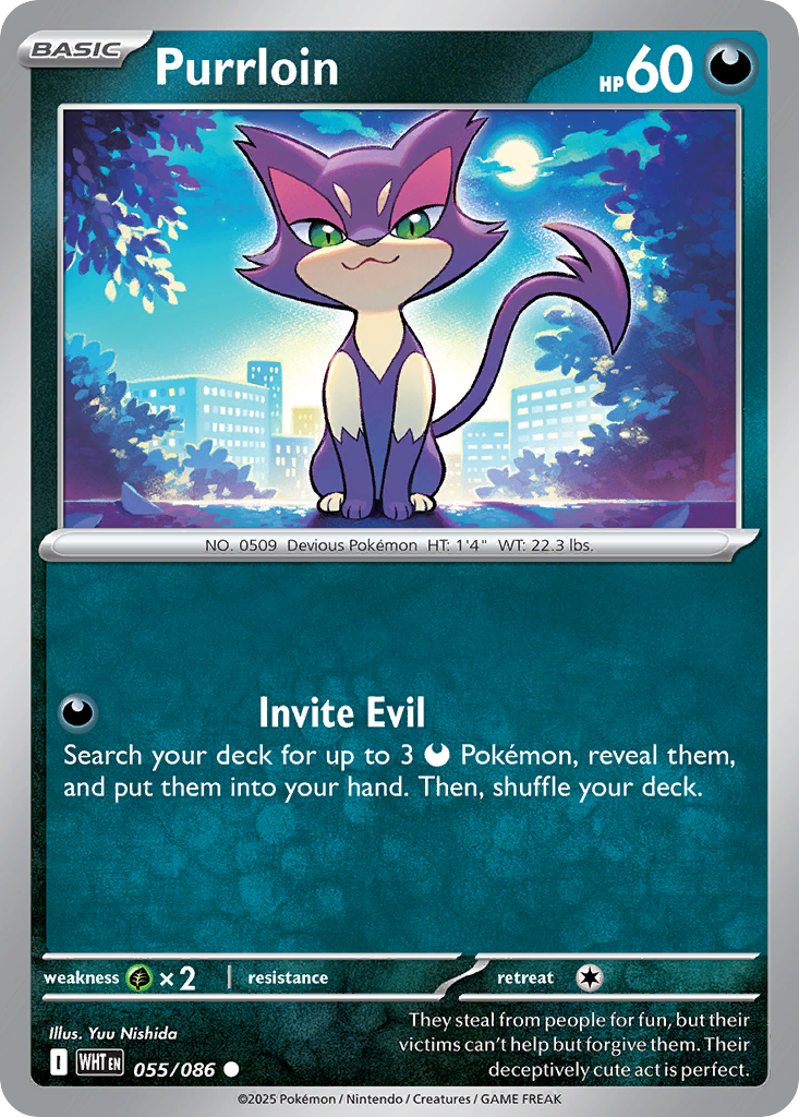 Purrloin - White Flare