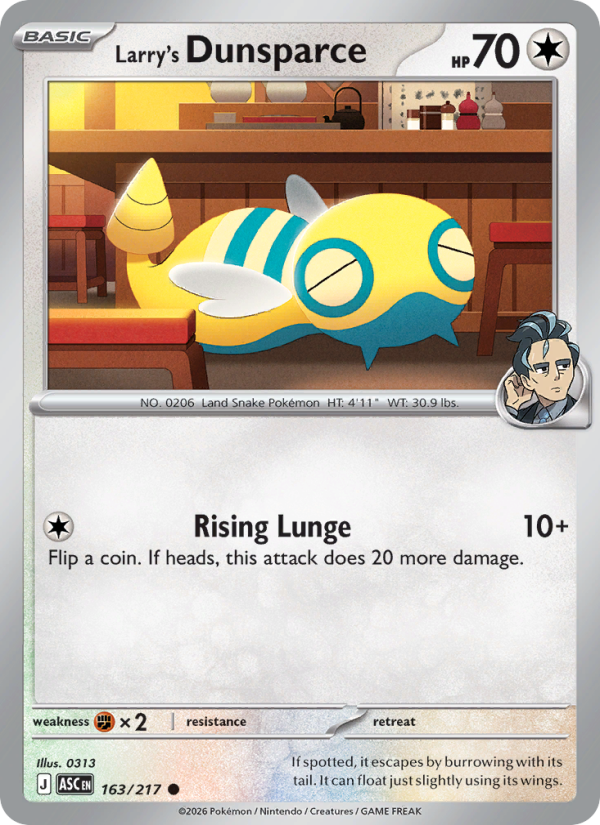 Larry's Dunsparce - Ascended Heroes