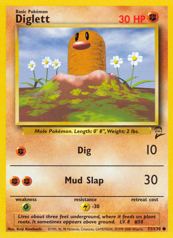 Diglett - Base Set 2
