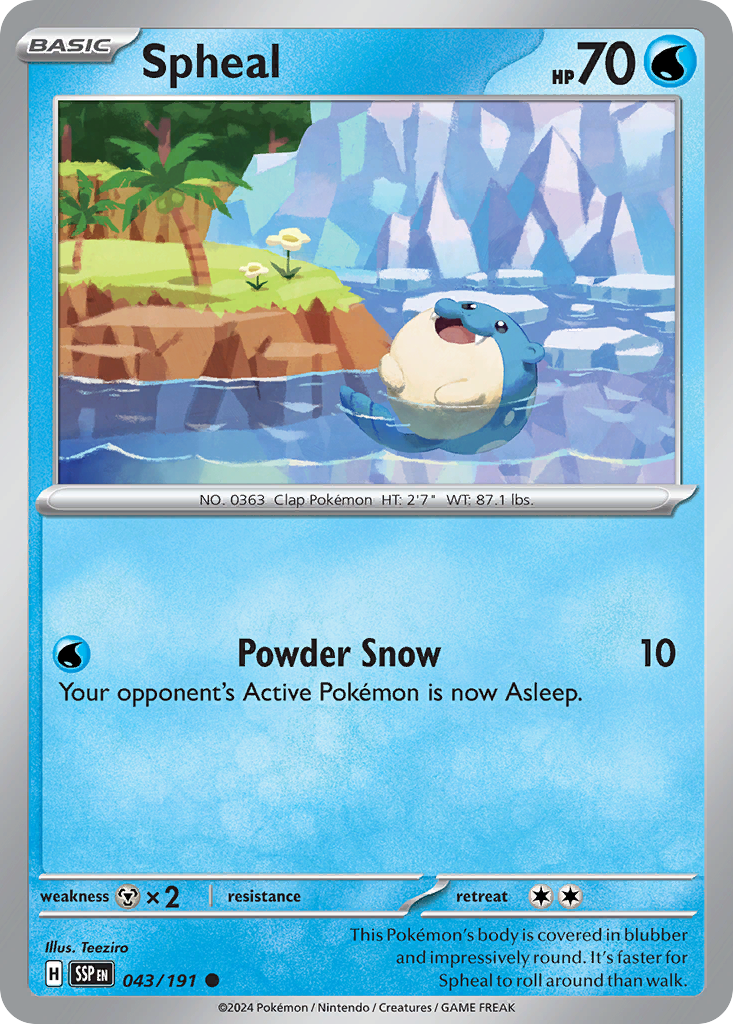 Spheal - Surging Sparks