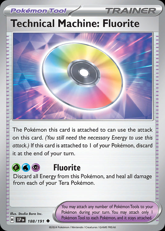 Technical Machine: Fluorite - Surging Sparks