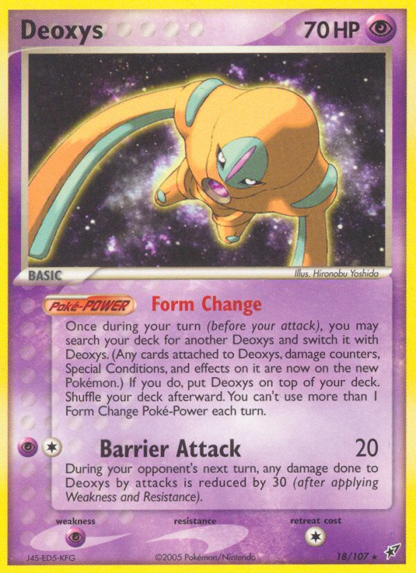 Deoxys - EX Deoxys