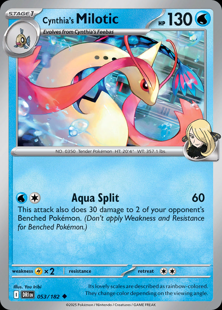 Cynthia's Milotic - Destined Rivals