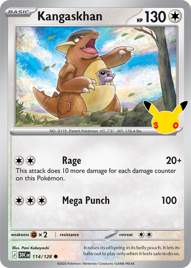 Kangaskhan - 30th Celebration