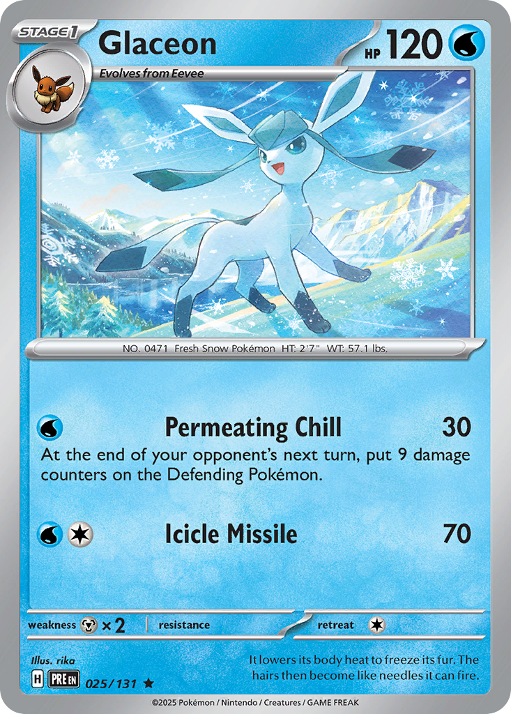 Glaceon - Prismatic Evolutions