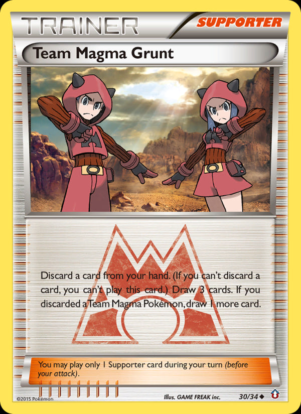 Team Magma Grunt - Double Crisis