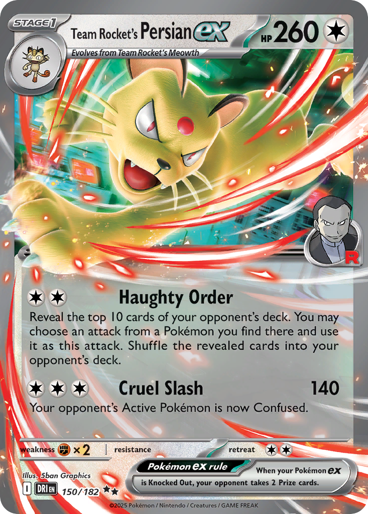 Team Rocket's Persian ex - Destined Rivals