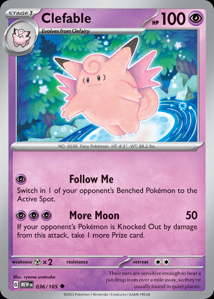 Clefable - Scarlet & Violet 151