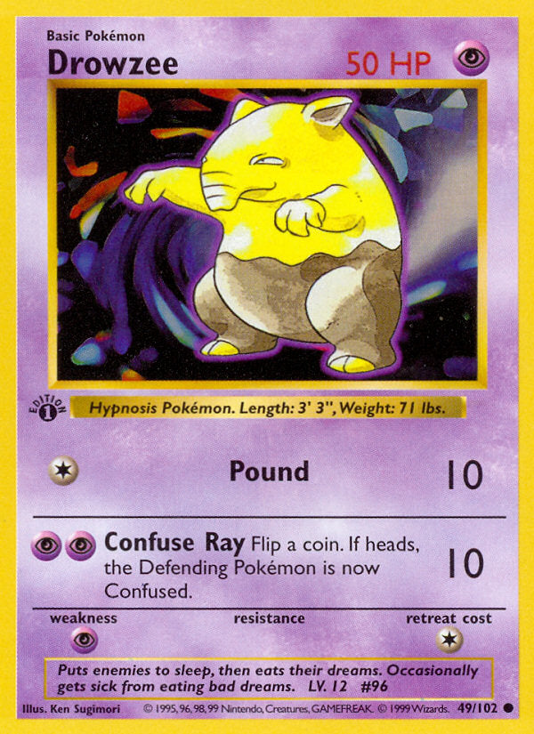 Drowzee - Base Set