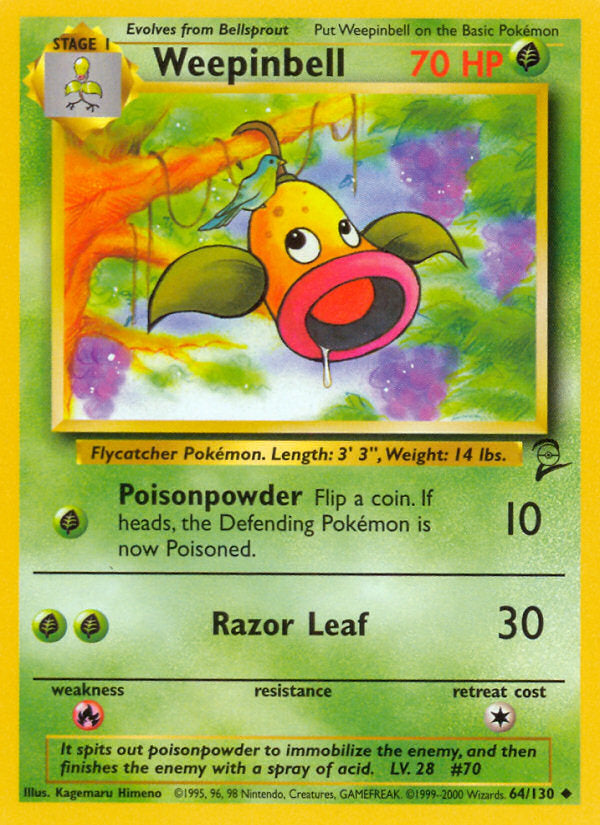 Weepinbell - Base Set 2