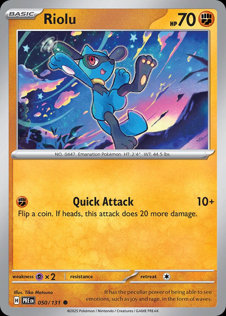 Riolu - Prismatic Evolutions