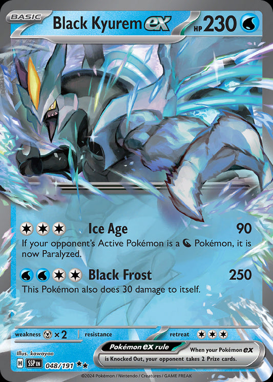 Black Kyurem ex - Surging Sparks