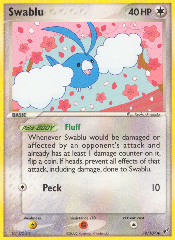 Swablu - EX Deoxys