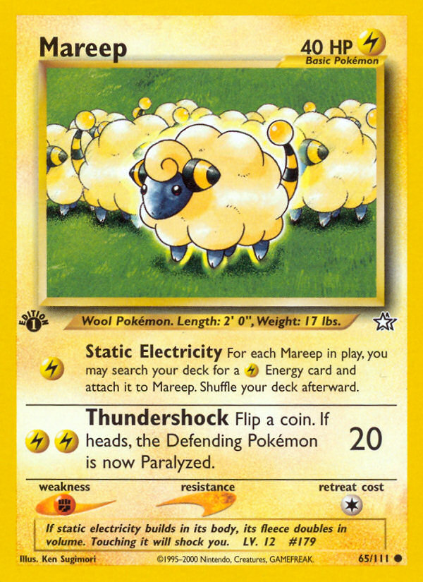 Mareep - Neo Genesis