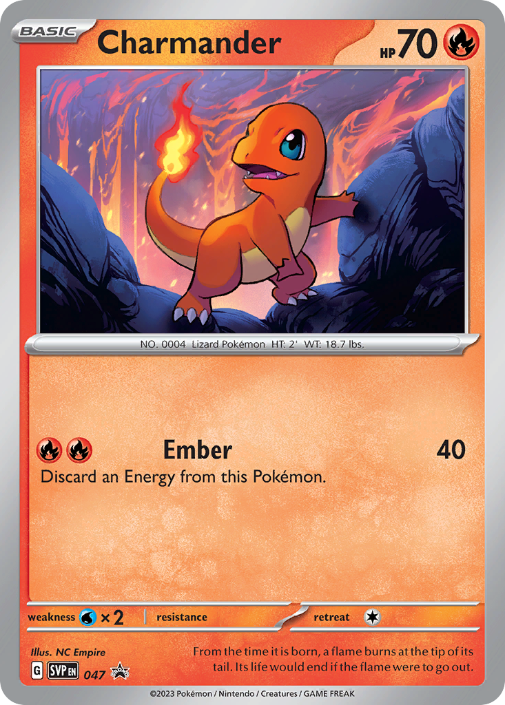 Charmander - Scarlet & Violet Promos