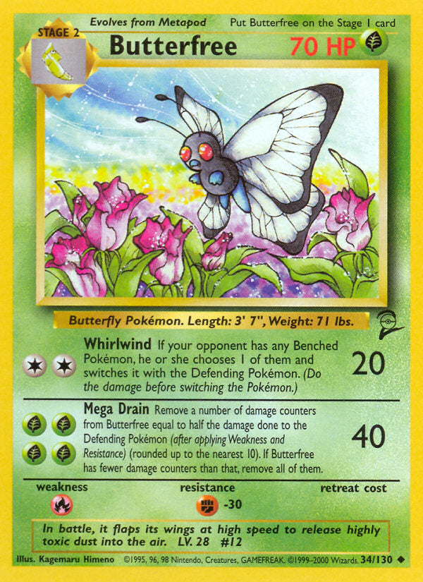 Butterfree - Base Set 2