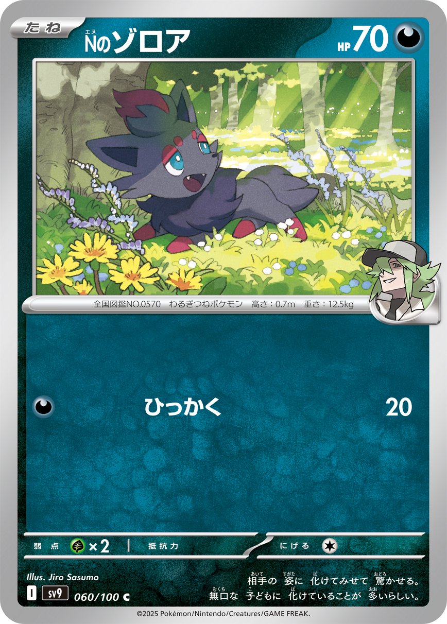 N's Zorua - Battle Partners