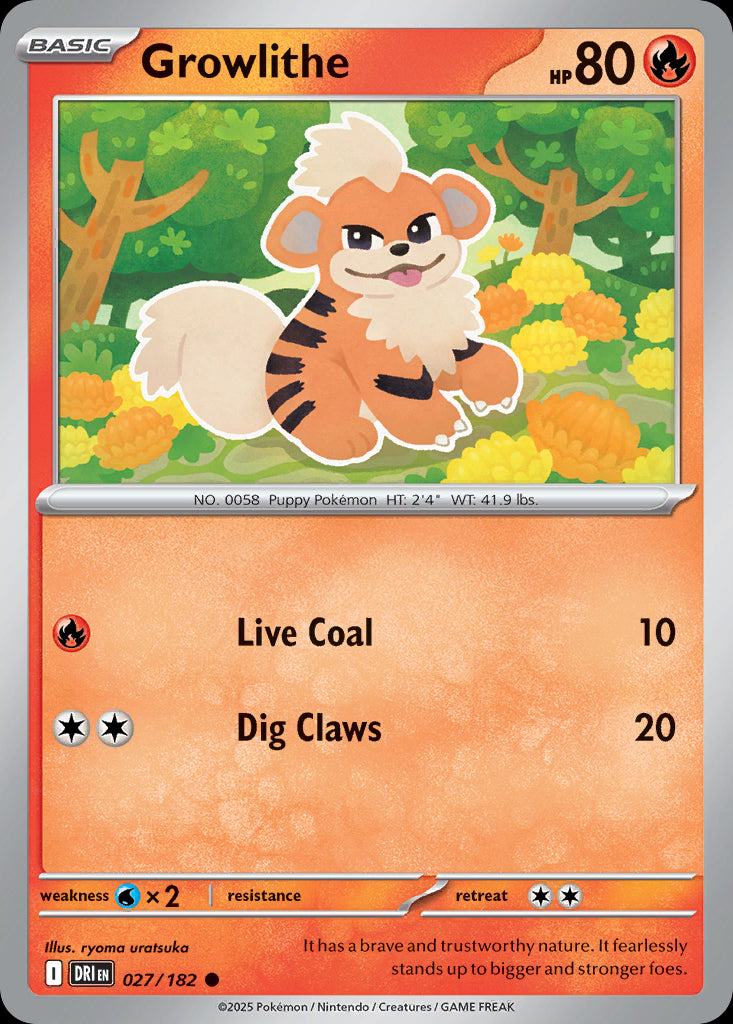 Growlithe - Destined Rivals