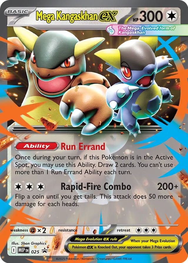 Mega Kangaskhan ex - Mega Evolution Promos