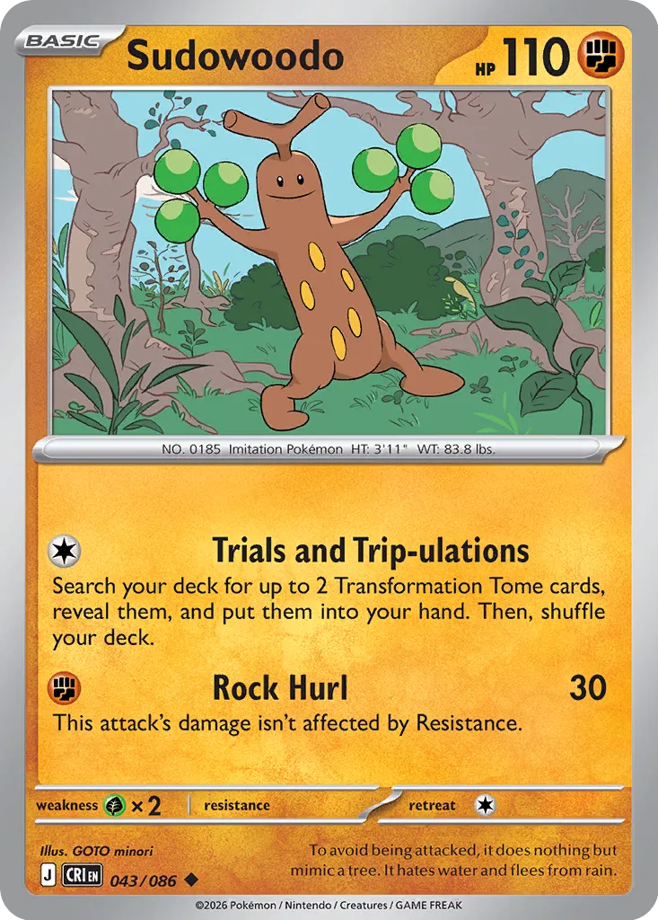 Sudowoodo - Chaos Rising