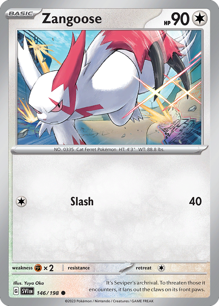 Zangoose - Scarlet & Violet