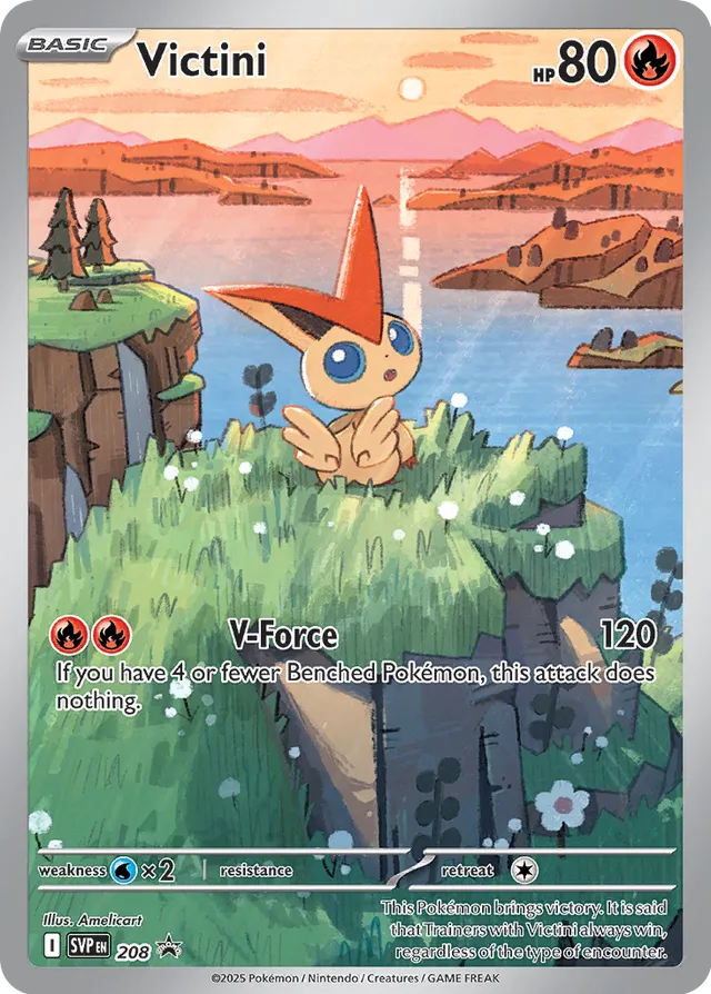 Victini - Scarlet & Violet Black Star Promos
