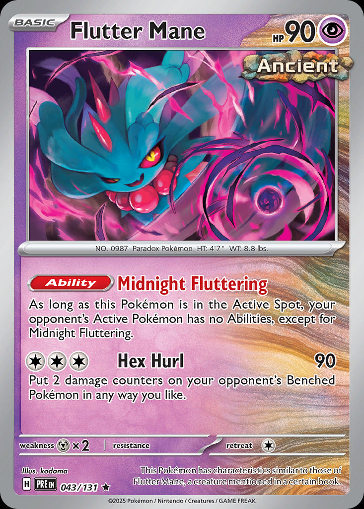 Flutter Mane - Prismatic Evolutions
