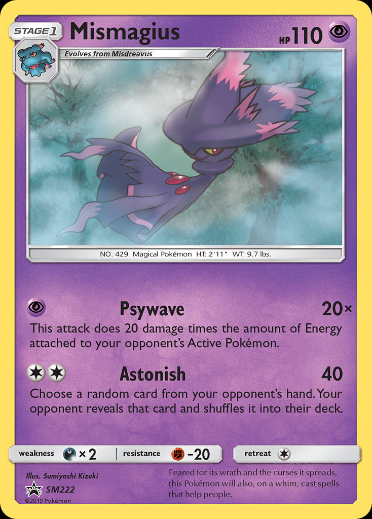 Mismagius - SM Black Star Promos