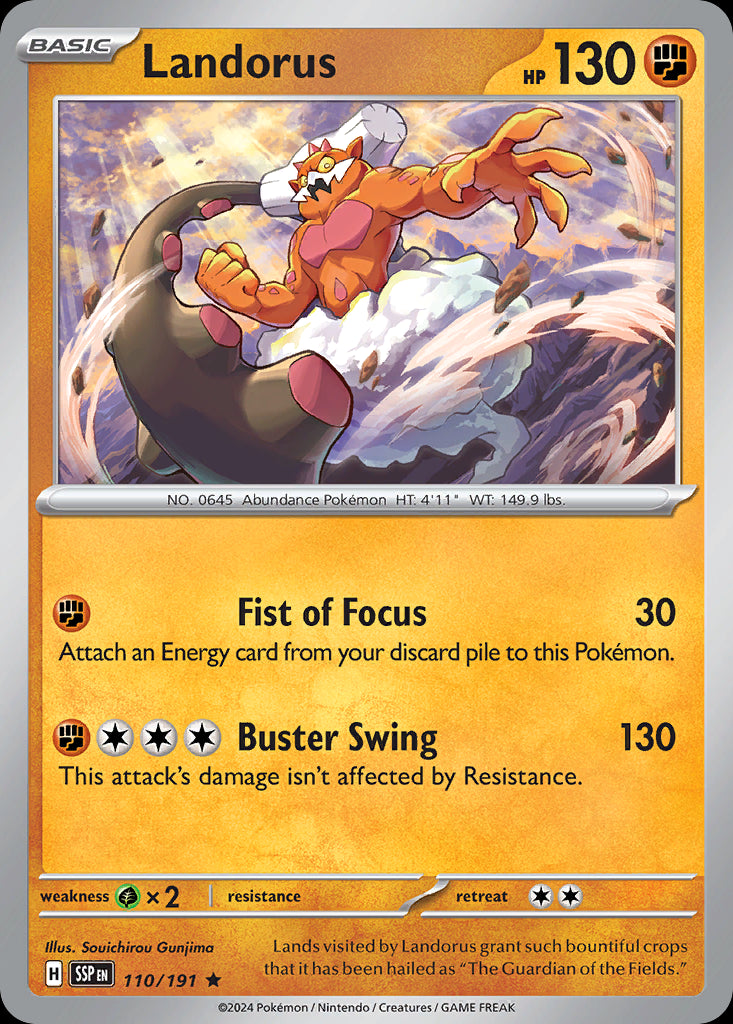 Landorus - Surging Sparks