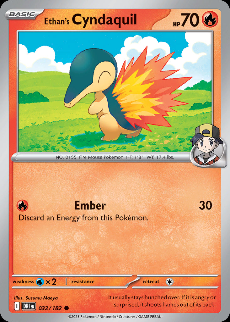 Ethan's Cyndaquil - Destined Rivals