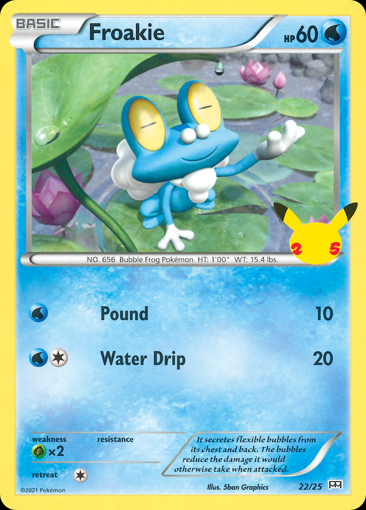 Froakie - McDonald's Collection 2021