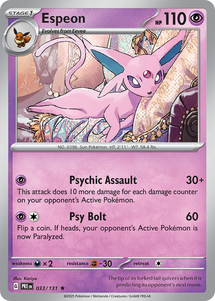 Espeon - Prismatic Evolutions