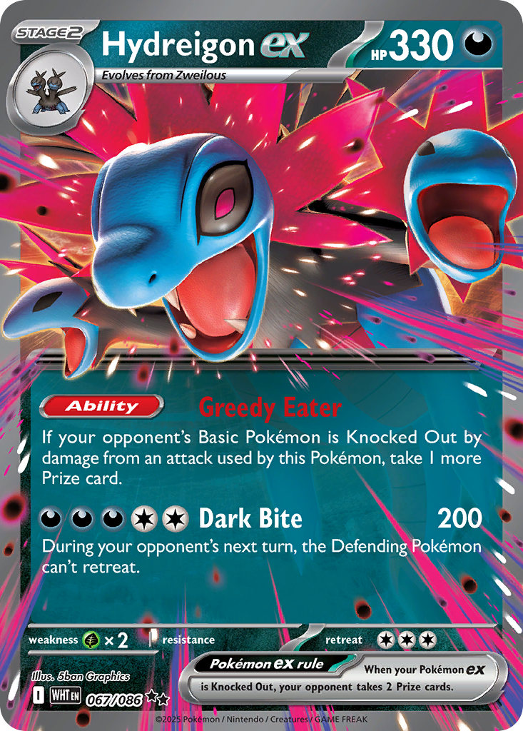 holographic hydreigon card Hydreigon (Cosmos Holo) (98/124) [Blister Exclusives] – Pokemon Plug main image 0