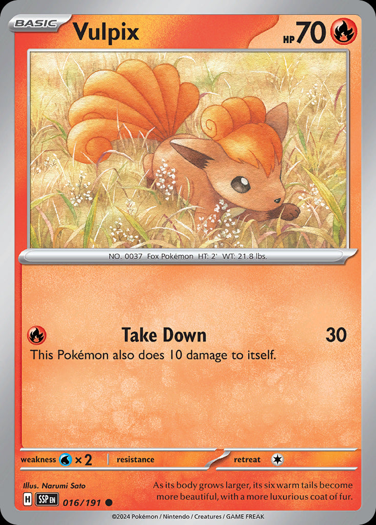 Vulpix - Surging Sparks