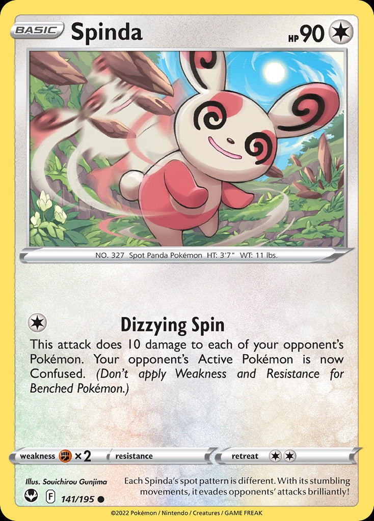 Spinda - Silver Tempest