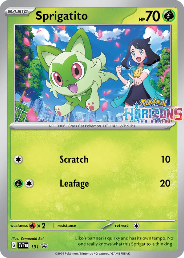 Sprigatito - Scarlet & Violet Black Star Promos