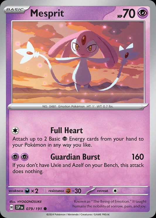 Mesprit - Surging Sparks