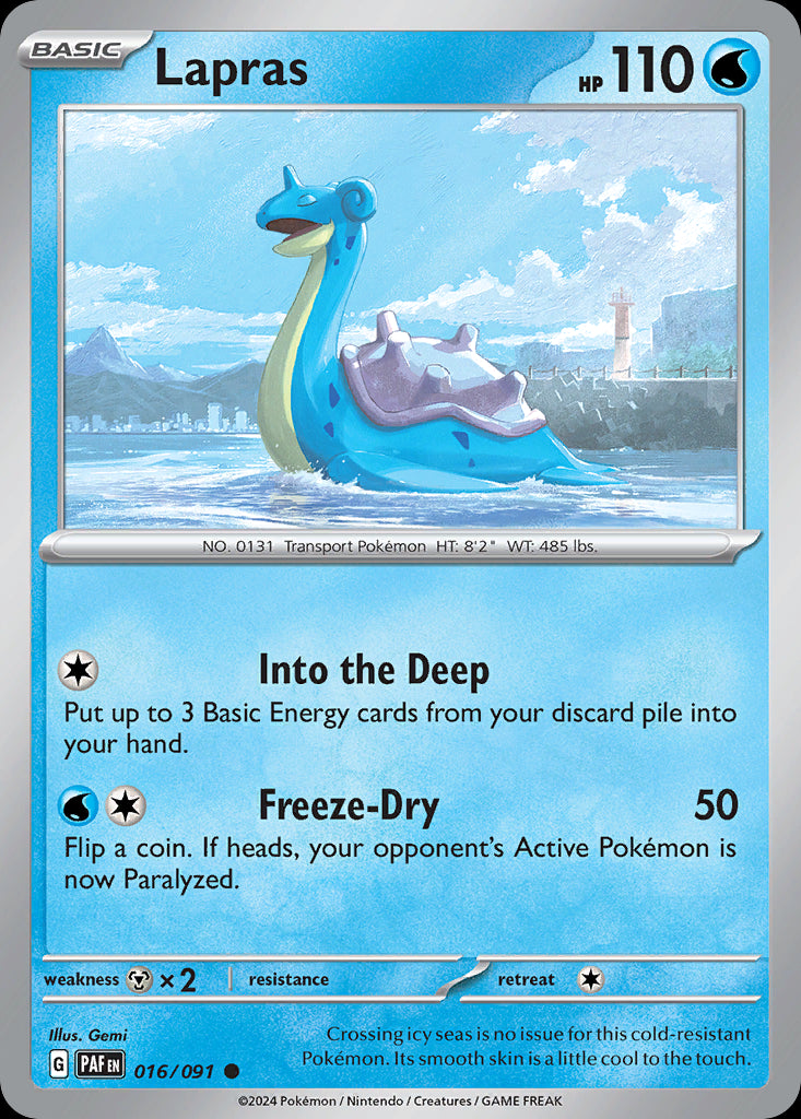 Lapras - Paldean Fates