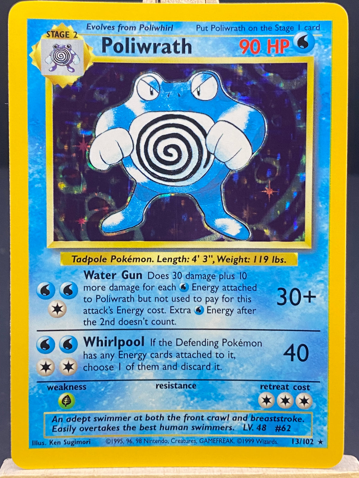 013/102 - Poliwrath - Base Set (Normal Holo)