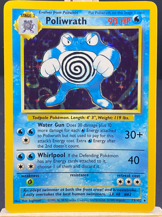 013/102 - Poliwrath - Base Set (Normal Holo)