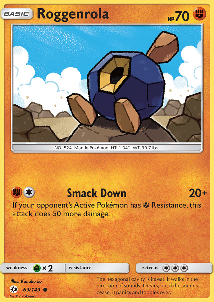 Roggenrola - Sun & Moon