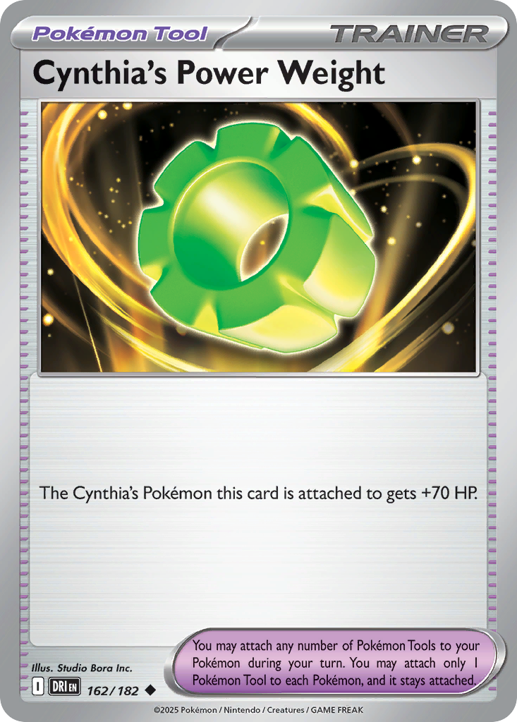 Cynthia's Power Weight - Destined Rivals