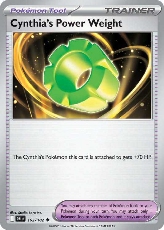 Cynthia's Power Weight - Destined Rivals