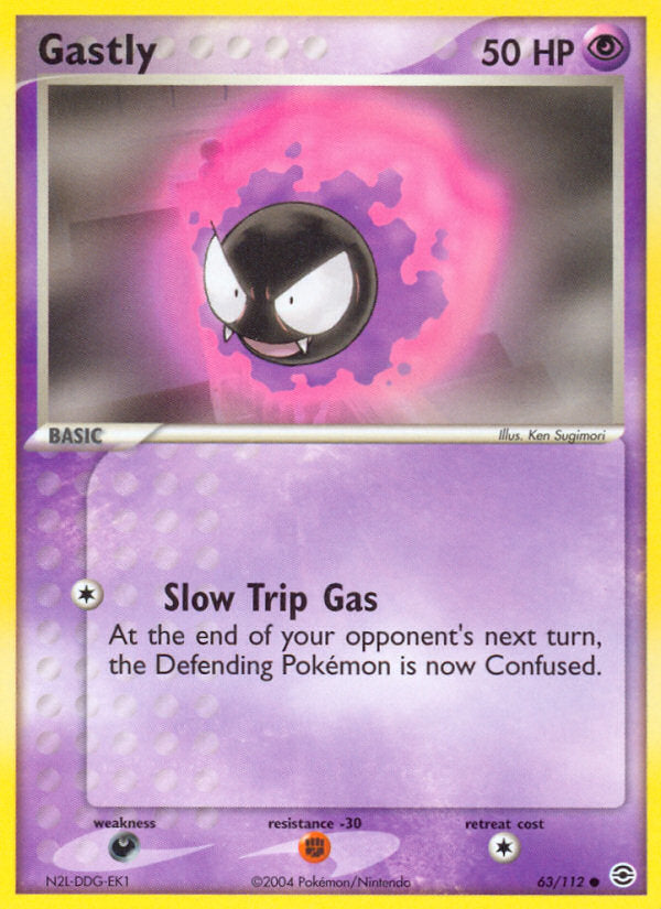 Gastly - EX FireRed & LeafGreen