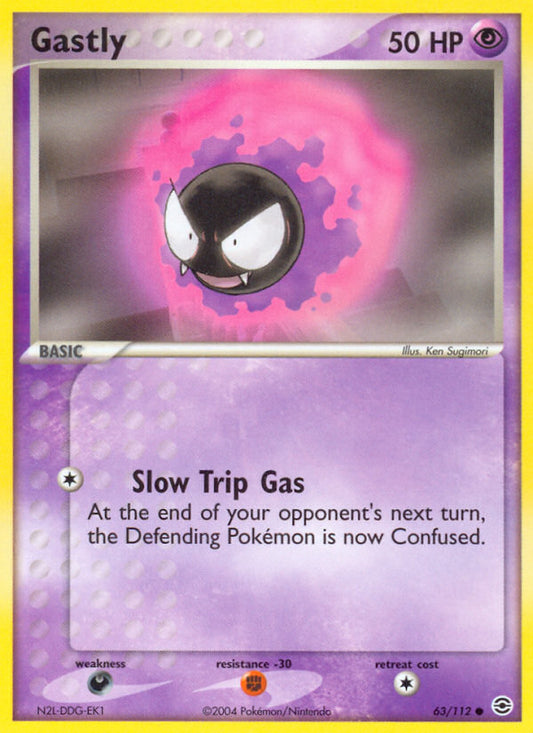 Gastly - EX FireRed & LeafGreen