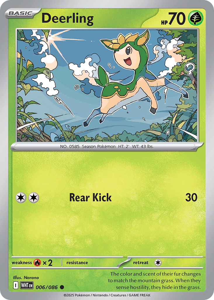 Deerling - White Flare