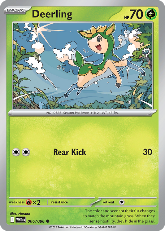 Deerling - White Flare