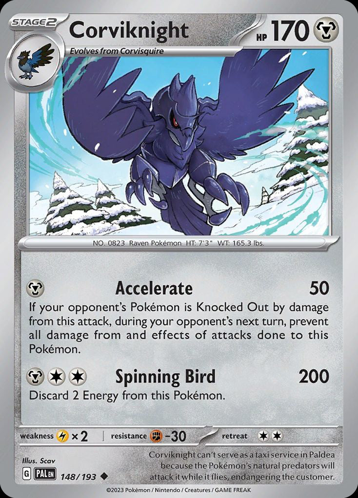 Corviknight - Paldea Evolved