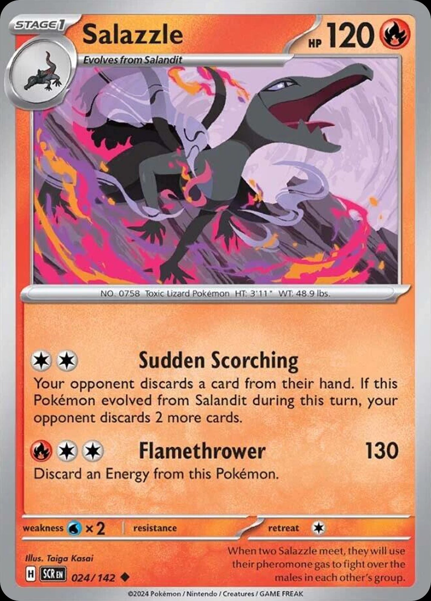 Salazzle - Stellar Crown