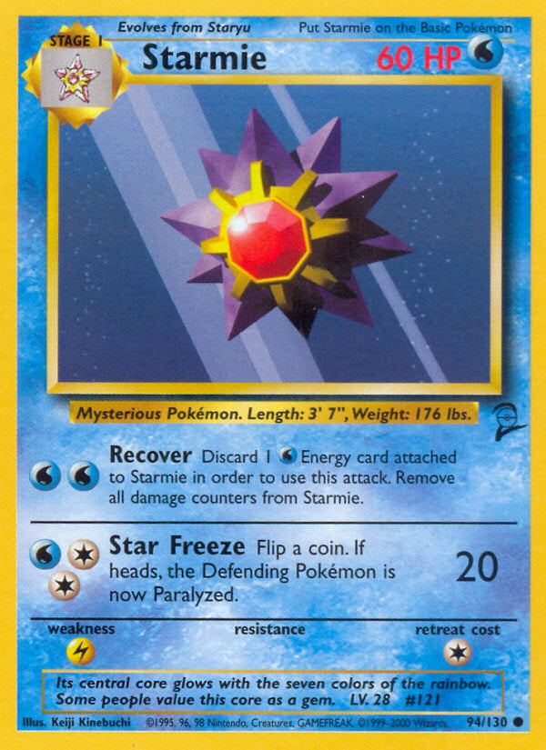 Starmie - Base Set 2